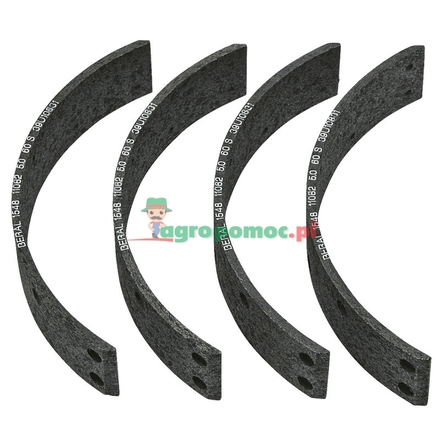  Brake pad set